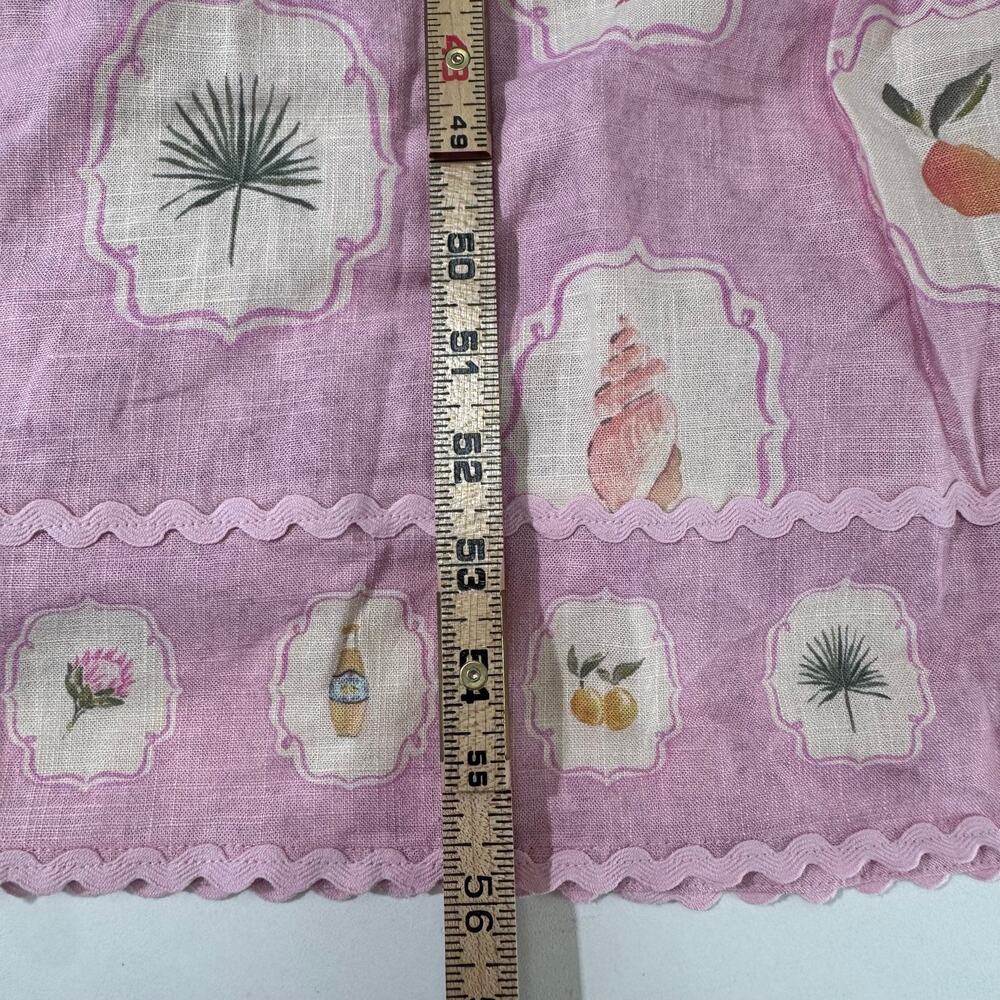 NWT Few Moda ANAYA Ziggy Linen Blend Dress size 4 Pink Beach Tropical Resortwear - Picture 10 of 13